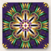 Mardi Gras Design Bier Onderzetter (Voorkant)