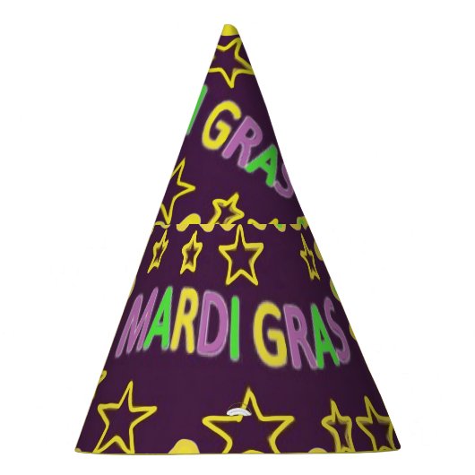 Mardi Gras Design Feesthoedjes (Rechts)