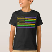 Mardi Gras Design T-shirt (Voorkant)