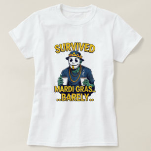 Mardi Gras Design voor Revelers & Festive Traveler T-shirt