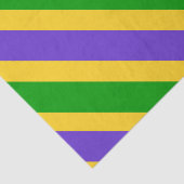 Mardi Gras Diagonal Stripes Colors Tissuepapier (Detail)