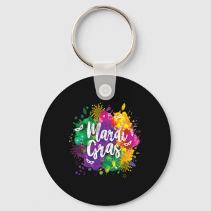 Mardi Gras Dikke Dinsdag New Orleans Mobile Carnav Sleutelhanger