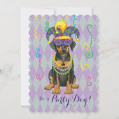 Mardi Gras Dobe Kaart (Voorkant)