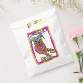 Mardi Gras Dog Bedankzakje (Gezegeld)