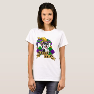 Mardi Gras Dog T-shirt