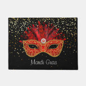 Mardi Gras Doormat Deurmat (Voorkant)