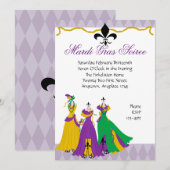 Mardi Gras Dress Shop Kaart (Voorkant / Achterkant)