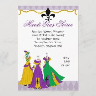 Mardi Gras Dress Shop Kaart