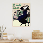Mardi Gras Dress Up Poster (Keuken)
