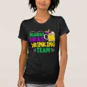 Mardi Gras Drinking Team - Funny Mardi gras T-shirt (Voorkant)
