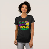 Mardi Gras Drinking Team - Funny Mardi gras T-shirt (Voorkant volledig)