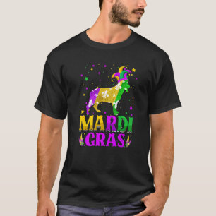 Mardi Gras Duitse Herdershond Liefhebber Carnaval T-shirt