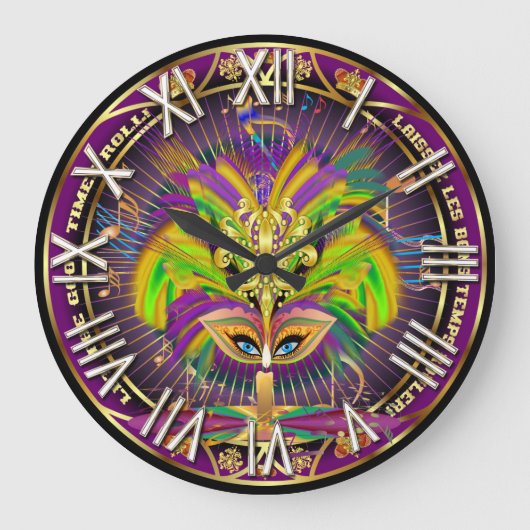 Mardi Gras en Football Queen Uitzicht Notes Grote Klok (Voorkant)