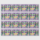 Mardi Gras En Strikken Cadeaupapier (Vlak)