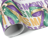 Mardi Gras En Strikken Cadeaupapier (Rol Hoek)