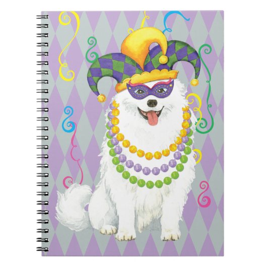 Mardi Gras Eskie Notitieboek (Voorkant)