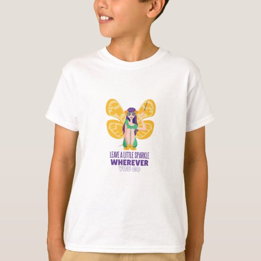 Mardi Gras Fairy T-shirt (Voorkant)