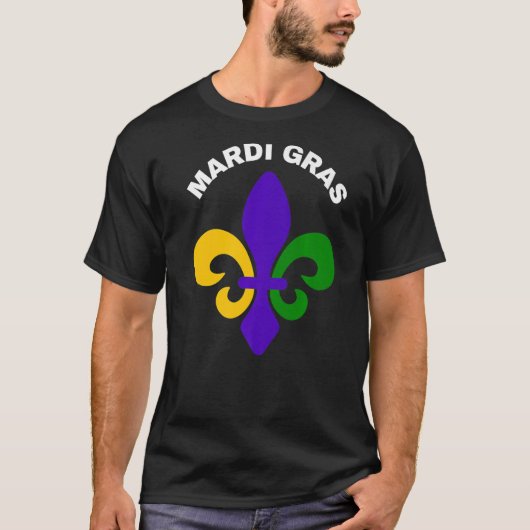 Mardi Gras Fat Dinsdag 2 mei T-shirt (Voorkant)