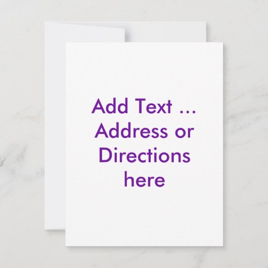 Mardi Gras Fat Dinsdag Uitnodiging (Achterkant)