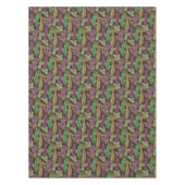 Mardi Gras Feather Pattern Tafelkleed (Voorkant)