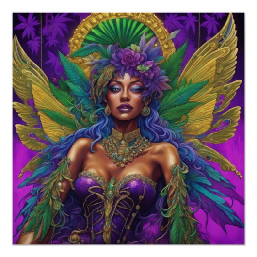 Mardi Gras fee, Charmaine Perfect Poster (Voorkant)