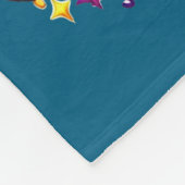 Mardi gras-feest alligator mardigator 67 bruh spel fleece deken (Hoek)