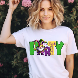 Mardi Gras-feest, leuk Mardi Gras T-shirt