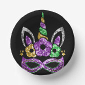 Mardi Gras Feest Papieren Kommen (Voorkant)