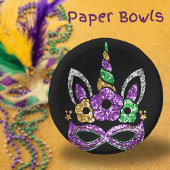 Mardi Gras Feest Papieren Kommen