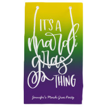 Mardi Gras Feest Tekst Design Ombre Achtergrond
