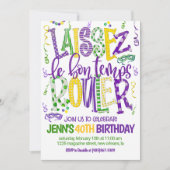 Mardi Gras Feest Uitnodiging (Voorkant)