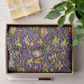 Mardi Gras Feest Zakdoekjes Tissuepapier (Geschenk)