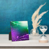 Mardi Gras Feestelijke Paarse Achtergrond Fotoplaat (Insitu)