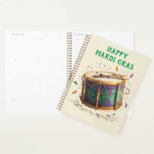 Mardi Gras Feestelijke Trommel Planner (Display)