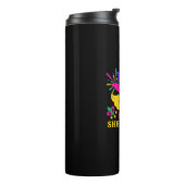 Mardi Gras Festival laat de shenganins beginnen Thermosbeker (Gedraaid links)