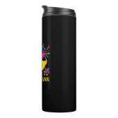 Mardi Gras Festival laat de shenganins beginnen Thermosbeker (Geroteerd rechts)