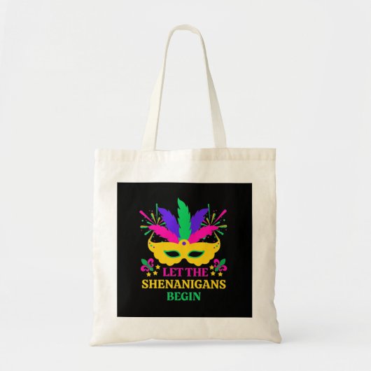 Mardi Gras Festival laat de shenganins beginnen Tote Bag (Voorkant)
