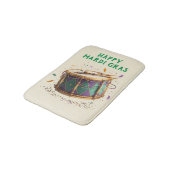 Mardi Gras Festive Drum Badmat (Gekanteld)