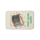 Mardi Gras Festive Drum Badmat (Voorkant)