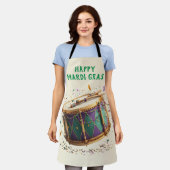 Mardi Gras Festive Drum Schort (Gedragen)