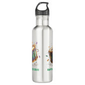 Mardi Gras Festive Drum Waterfles (Voorkant)