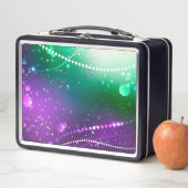 Mardi Gras Festive Paarse Achtergrond (In situ)