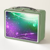 Mardi Gras Festive Paarse Achtergrond (Voorkant)