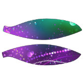 Mardi Gras Festive Paarse Achtergrond Basketbal (Panelen)