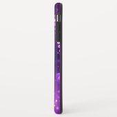 Mardi Gras Festive Paarse Achtergrond Case-Mate iPhone Case (Achterkant/links)