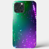 Mardi Gras Festive Paarse Achtergrond Case-Mate iPhone Case (Achterkant)