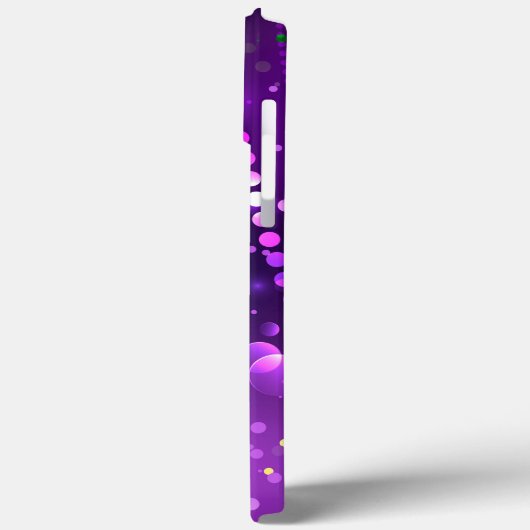 Mardi Gras Festive Paarse Achtergrond Case-Mate iPhone Case (Achterkant / Links)