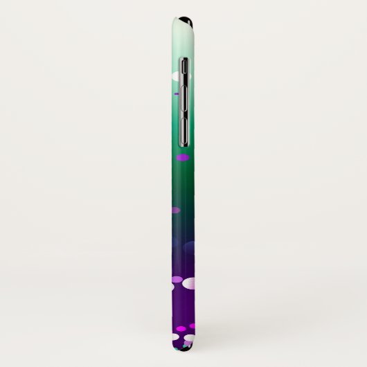 Mardi Gras Festive Paarse Achtergrond Case-Mate iPhone Case (Achterkant/links)