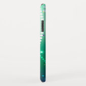 Mardi Gras Festive Paarse Achtergrond Case-Mate iPhone Case (Achterkant/rechts)