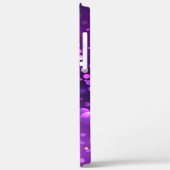 Mardi Gras Festive Paarse Achtergrond Case-Mate iPhone Case (Achterkant / Links)